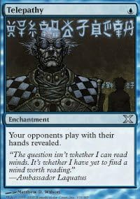 Magic The Gathering - Telepathy (113/383) - Tenth Edition