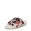 Ivory Floral Faux Fur