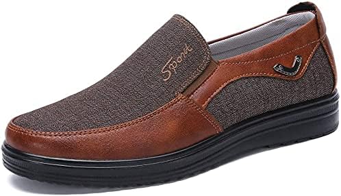 Asifn Hommes Loafers Casual Chaussures de Travail Marche Antidéra...