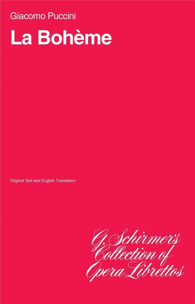 La Boheme: Libretto
