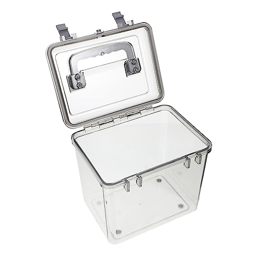 SECFOU �|�[�^�u�����[�{�b�N�X ���@�\���[�P�[�X ��e�ʐ����{�b�N�X �ϏՌ��n���h���t�� �ƒ�p �A�E�g�h�A���s�p