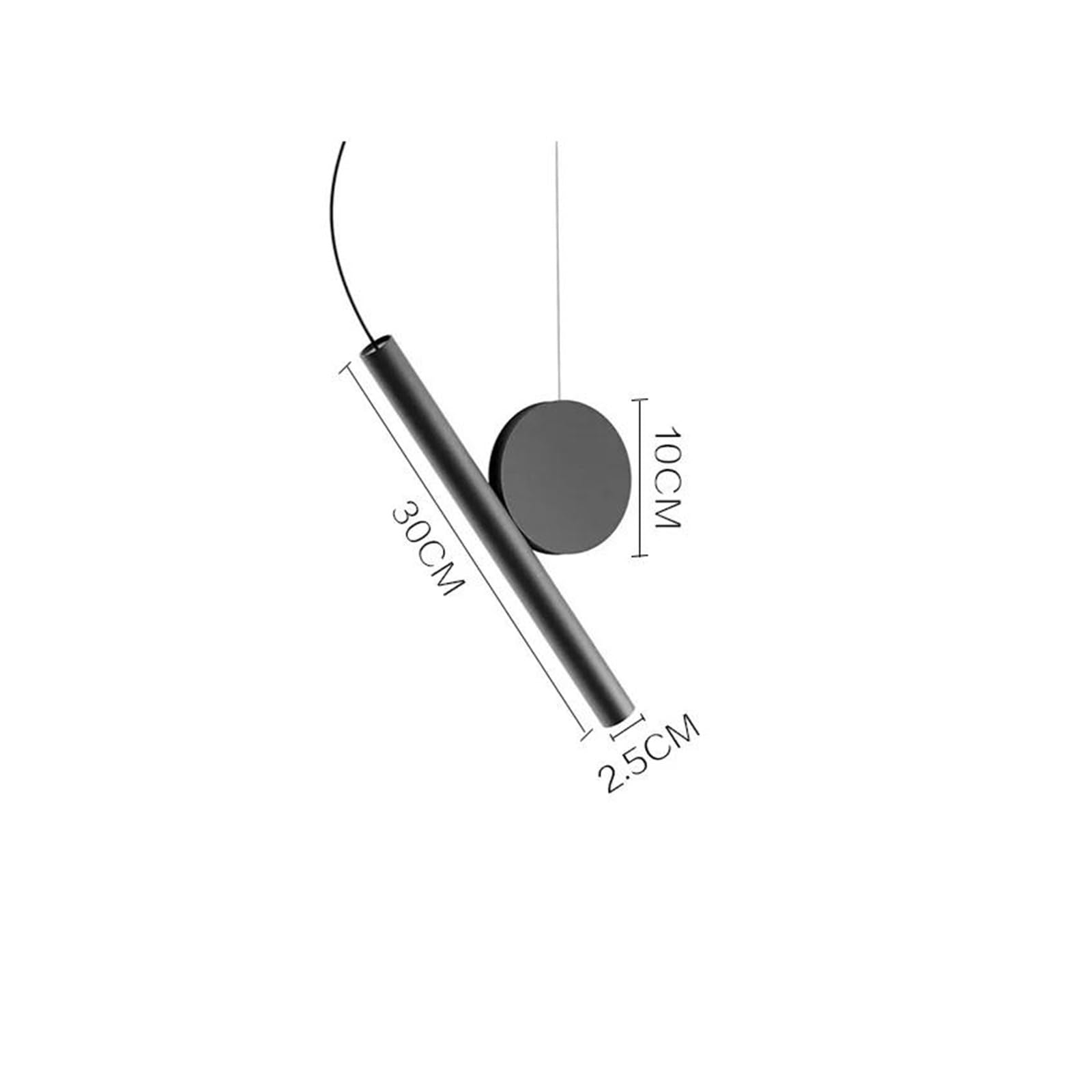 Nordic Minimalistyczna kreatywna lampa wisząca Zen do sypialni, mała lampka nocna, lampa wisząca (złoty)