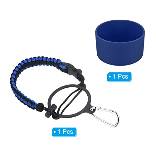 PATIKIL Water Bottle Holder, Paracord Handle Carrying Lanyard Strap Carrier with Ring for 12oz to 24oz Wide Mouth Bottles - Image 3