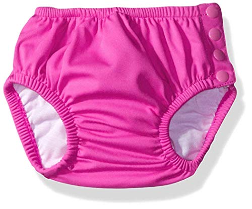 Kiko & Max Baby Girls' Infant Three-Pack Absorbant Reusable Swim Diaper (Medium) #TOP1