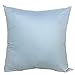 TREESTAR Simple Vierkant massiv Color Kissen Baumwolle Kissenbezug Möbel Betten Dekoration Kissenbezüge Auto Büro Sofa Kissenbezüge 1 Größe 45 * 45 cm (hellblau)