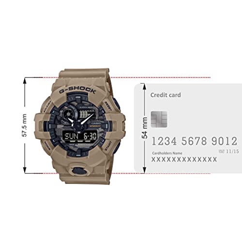 Image of Casio G-Shock Analog-Digital Multicolour Dial Men GA-700CA-5ADR (G1211)
