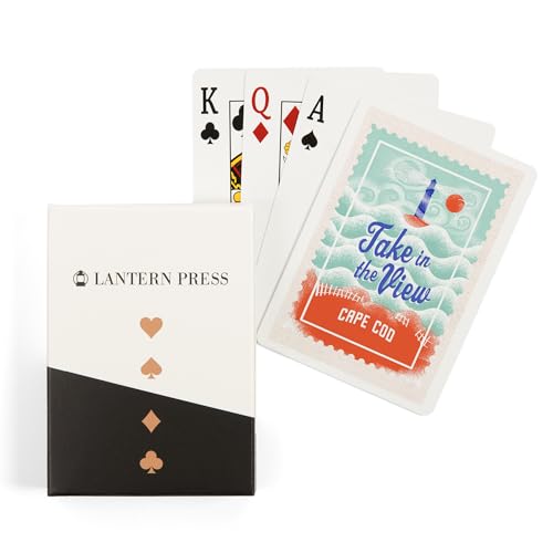 Lantern Press Naipes Poker Cape Cod Massachusetts