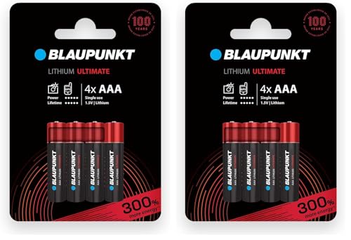 B0CSD8CZPC Pack of 2 Pile Lithium AAA 1.5V FR03 Haute Capacité