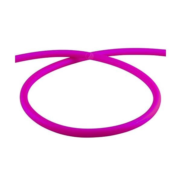 AMY Deluxe Shisha Silikonschlauch matt - pink | 150 cm