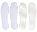 HappyStep 2 Pairs Terry Insoles, Barefoot Insoles, Maxmize Sweat Absorption, No More Sweat Foot, Washable and Reusable (US Women Size 8)