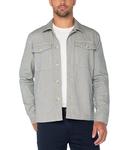 Liverpool Men's Patch Pocket Shirt Jacket