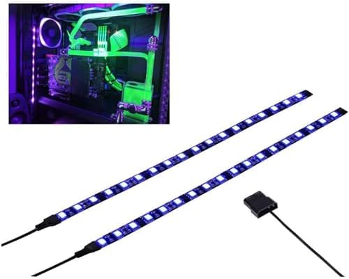Miheal LED Light Strip Computer Lighting White, Magnetic, Molex ...