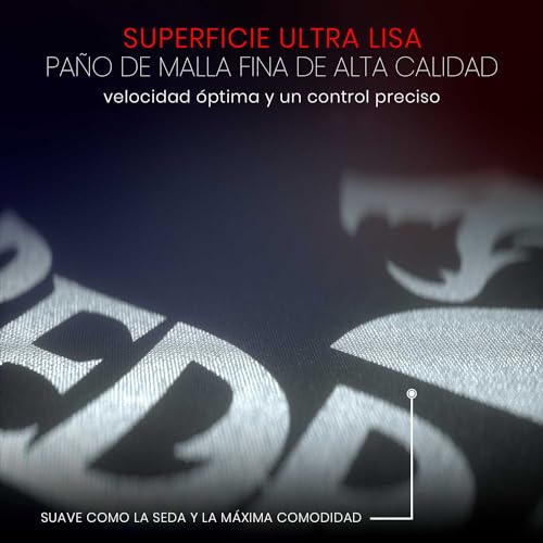 P032 Flick XL, Mousepad, per il mouse, con bordi cuciti, resistente all'acqua, per il lavoro, i giochi, l'ufficio, la casa - Mousepad - Immagine 3