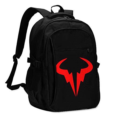 HX Rafa Rafael Nadal Travel Laptop Backpack  Work Bag Lightweight with USB Charging Port