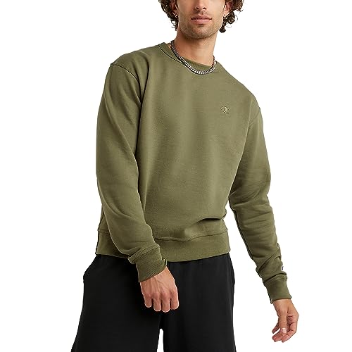 Champion Men's Crewneck, Powerblend Fleece Sweatshirt, Crewneck Sweatshirts(Reg. or Big & Tall)