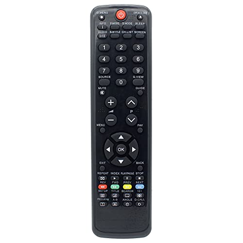 HTR-D06A Telecomando di ricambio per Haier Smart TV LET32C800HF LET39C800 LET50C800HF LT19Z6 LTF22Z6 L LE22G610CF LE24G610CF LE29C810CF TF24Z6 LY1910CF Z6 LYF; 24Z6 L19C11WL2011W-C L20C11W L42M1