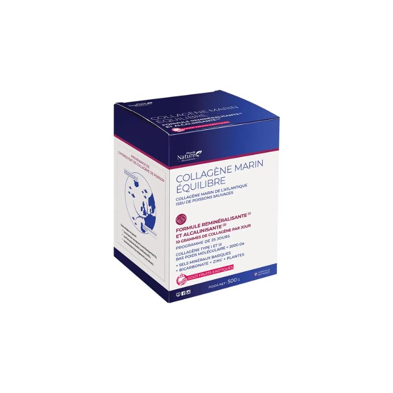 Micronutrition Collagène Marin Équilibre goût fruits exotiques 500g