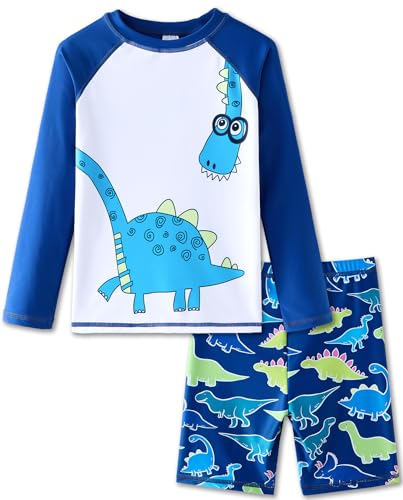 Image of UMELOK Boys' Rash Guard Swim Set