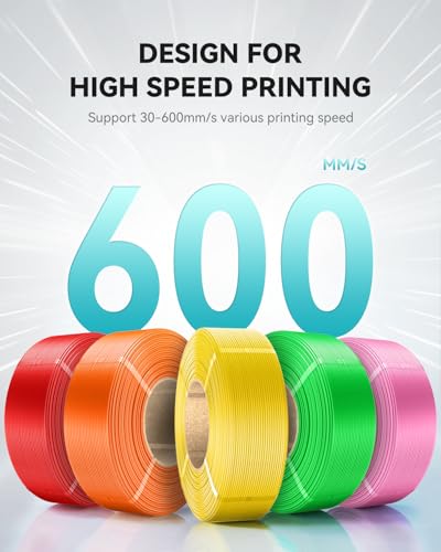 Image of SUNLU 500g PETG Filament Refill 1.75mm, High Speed 3D Printer Filament Refill, No-Spool Matte White PETG Refill for Reusable Spools Compatible with Bambu Lab A1 Printer, 4 Rolls 500g Each, 2kg Total