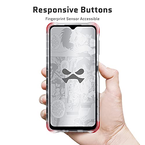 Image of Ghostek Covert Galaxy A32 5G Case with Clear Slim Fit Design and Anti-Slip Grip Bumper Premium Shockproof Protection Thin Protective Phone Cover Designed for 2021 Galaxy A32 5G (6.5 inch) (Clear)