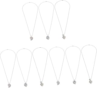 Pingente 3 Pçs Jóias De Amizade Presente Feminino Ternos Femininos Kits De Joias Presentes Para Meninas Melhores Amigas Colar De Pingente De Coração Combinando Coisas Para Casais