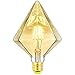 Produktbild TIANFAN LED-Birnen Vintage 4W 2500K warmweiße Kristall-LED-Glühbirne 220/240V Edison-Schraube E27-Sockel Spezial-dekorative Glühbirne G125 (Pyramid)
