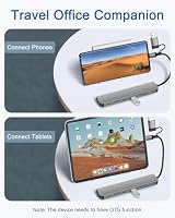 USB Hub 7-in-1 Dual-Stecker USB-A/USB-C mit 5 USB Anschlüssen – Ansicht 4