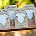 Baby Shower Favors, Baby in Bloom - Handmade Wildflower Seed Paper Cards - Unique Bulk Gift for Guests - Gender Neutral - Plantable