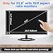 2 Pack 23.8 Inch 1920x1080P Anti Glare Screen Protector, Eye Protection Matte Anti Glare Film & Anti Scratch Screen Protector for 23.8'' with 16:9 Aspect Ratio Widescreen Desktop Monitor