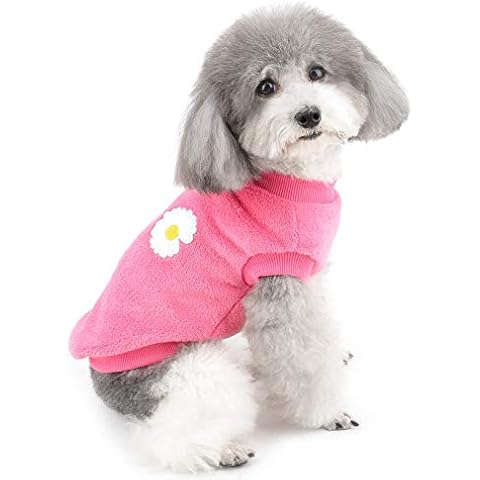 ZUNEA Small Dog Jumper Winter Fleece Coat Cover