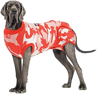 Vanansa Dog Spay Recovery Suit For Dog After Operation Dog Recovery Suit Pet Surgical Wear Alternative Dog Cones For Small Medium Large Dogsblue Camouflage-XS