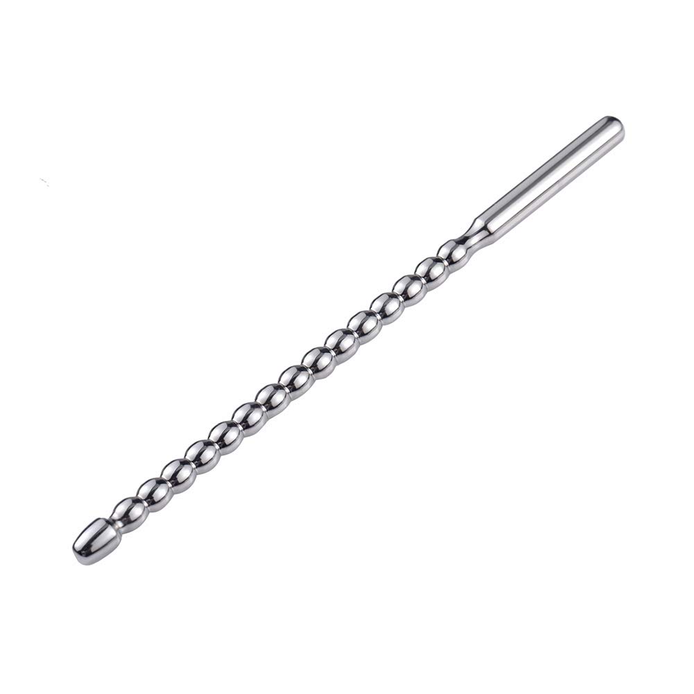 Plug uretrale Perline in acciaio inossidabile Plug dilatatore del pene Sonde uretrali Masturbazione maschile per principianti e professionisti Roluck