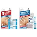 Clozex Emergency Laceration Closure & Kit FSA HSA Eligible Skin Closure Device Treat 5 Wounds Combined Up to 6 3/4" Includes Complete Kit to Clean, Close, & Cover Injuries Without Stitches