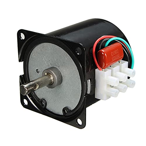 Motor DC 60KTYZ 220V con imán permanente y engranaje reductor de alta fuerza