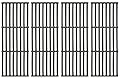 Votenli C6602D (4-Pack) 17 3/8" Cast Iron Cooking Grates Replacement for Broil King Baron 320, 340, 420, 440, 490, Huntington 2122-64, 2122-67, 6020-54, 6020-57, 6020-64, 6020-67, 6023-89 Broil-Mate