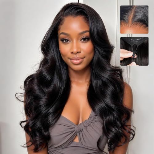 Image of Arabella Glueless Wigs Human Hair Body Wave 6x5 HD Lace Closure Wig 20 Inch