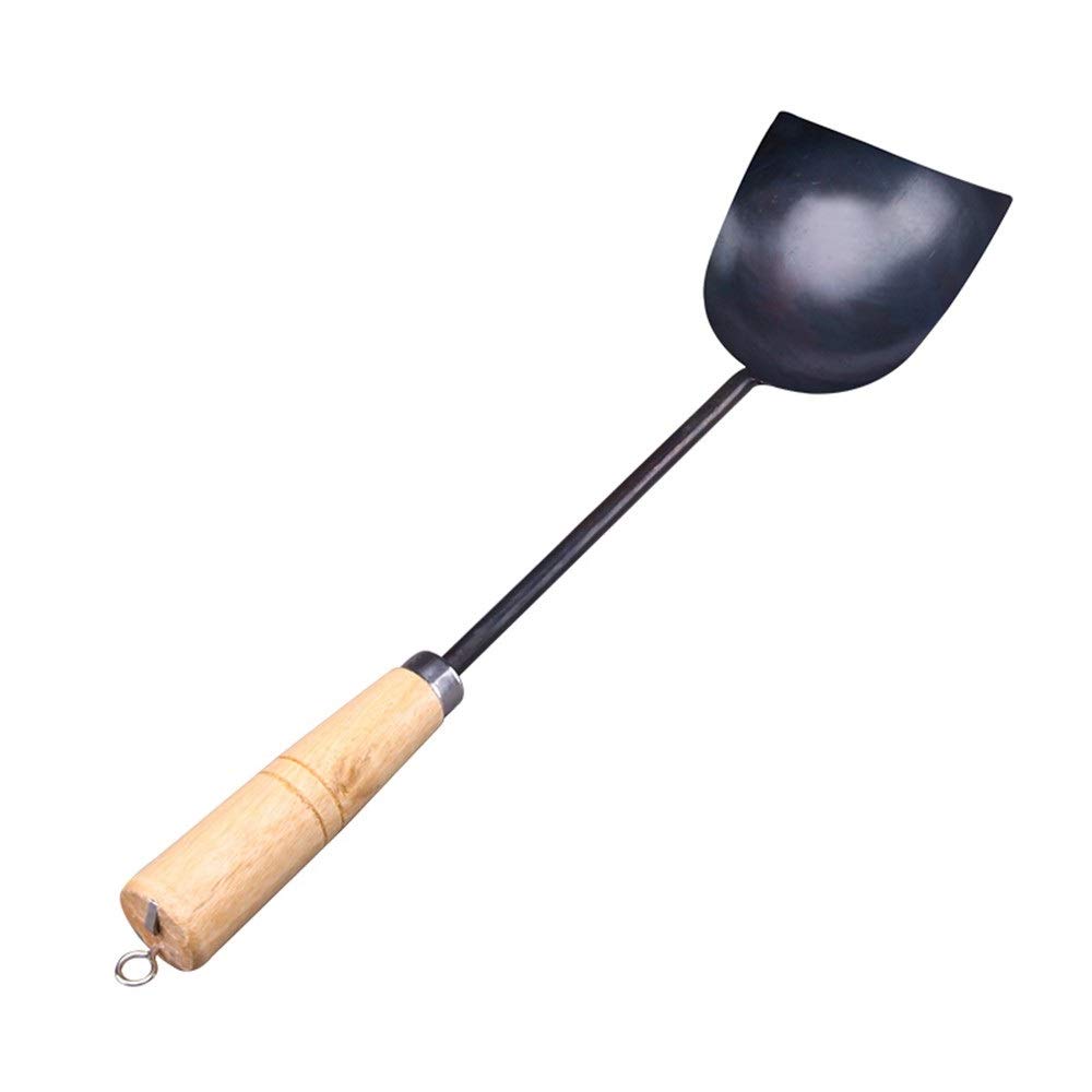 Spatule en bois faite à la main pour cuisine élégante et antiadhésive