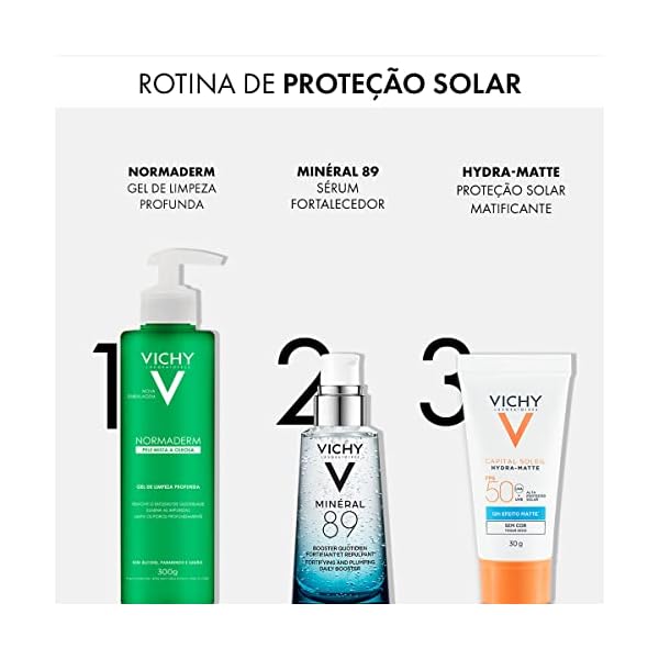 Protetor Solar Facial Vichy Capital Soleil Hydra-Matte FPS50-30g - Imagem 6