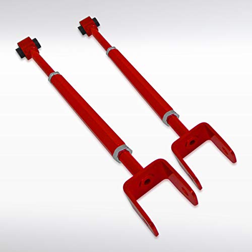 Autozensation Compatible with BMW 3-Series E36 E46 318I 325I M3 1992-2004, Rear Adjustable Control Arms Red