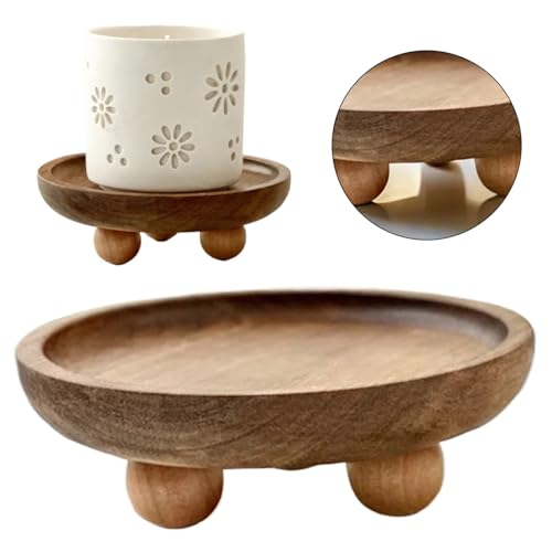 Décoration en bois pour bougies et savons dans la salle de bain - 2