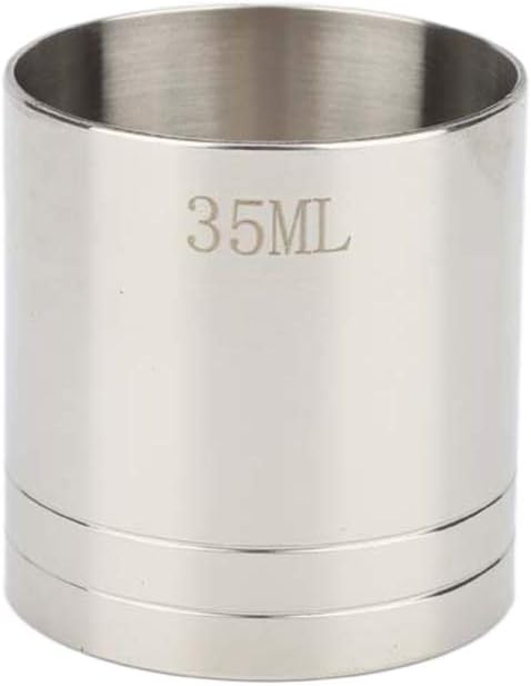 50ML Stainless Steel Cocktail Jigger Cup Liquor Measuring Cup Straight Cylindrical Drink Mixer Party Bar Bartending Tools