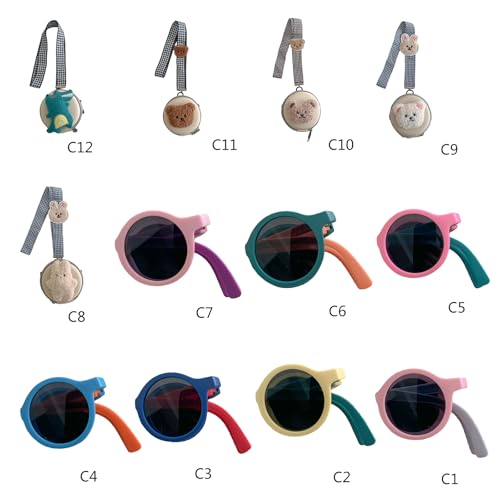 Portable Foldable with Neck Hanging Case Trendy for Kids Stylish for Outdoor Activities4