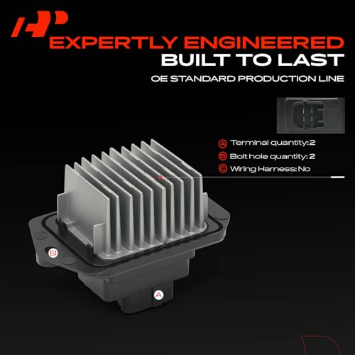 Image of A-Premium Front HVAC Blower Motor Resistor Compatible with Honda & Acura | for Accord 2013-2017, Civic 2012-2015, CR-V 2012-2016, RDX 2013-2018, ILX 2013-2020
