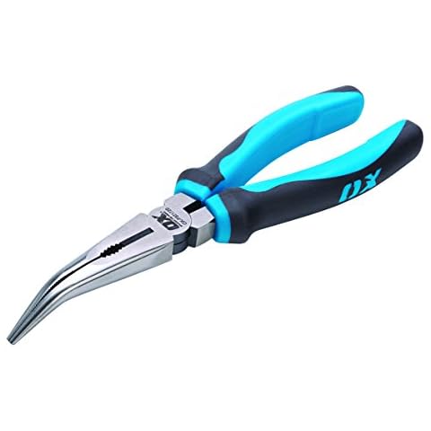 OX Pro 200mm Bent Long Nose Pliers Cover