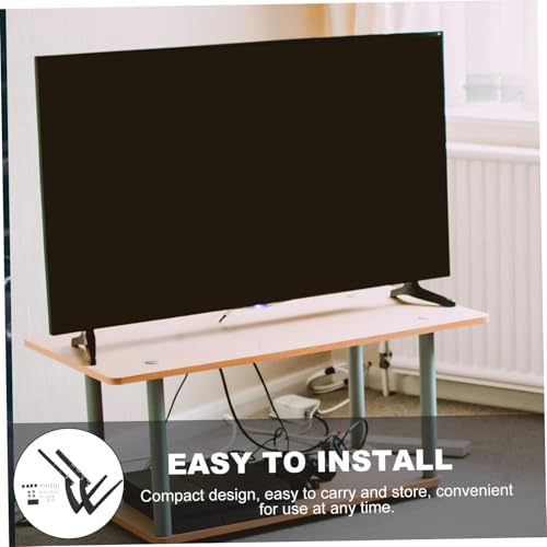 Support de table TV réglable Hemobllo pour optimiser l'espace du salon moderne - 3