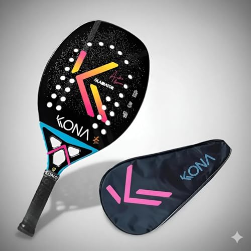 Raquete Beach Tennis Kona Gladiator André Baran 3k Original 2025 com selo
