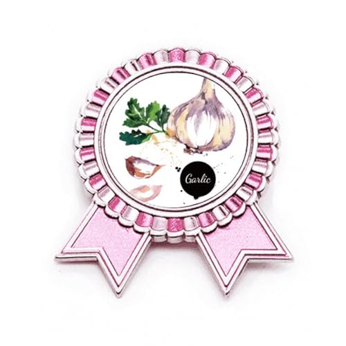 Médaille ail légumes broche pin pour offrir à un chef cuisinier