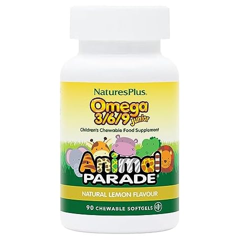 NaturesPlus Animal Parade Omega 3 6 9 Junior Softgels Cover