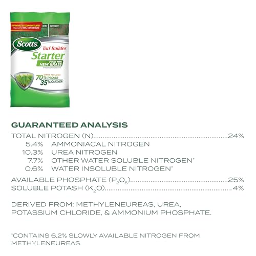Scotts Turf Builder Starter Fertilizer for New Grass, 15 lbs. - image 7