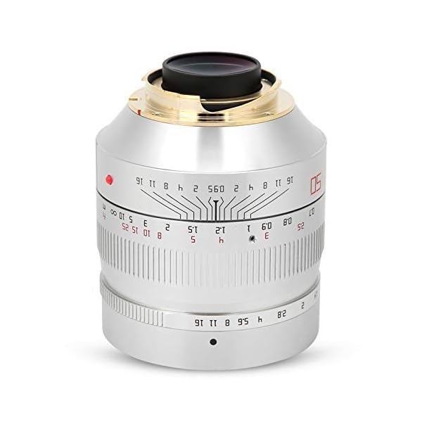 Vollformat-Objektiv 50 mm f0.95 Vollformat-Objektiv für manuelle Fokussierung mit großer Blende für Leica M-Bajonett, 2…